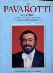 THE PAVAROTTI COLLECTION Piano Vocal Songbook NEW!