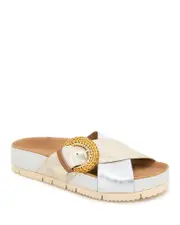 Gentle Souls by Kenneth Cole Women's Louisa Slide Sandals
