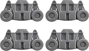 Dishwasher Roller Wheels | Dishwasher Bottom Rack Wheels - Dishwasher Lower Wheels Metal Shaft Replacement Parts, Replacement Wheels