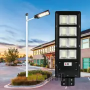 99000000LM Solar Outdoor Street Light Motion Sensor Dusk to Dawn Night Road Lamp