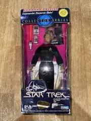 Vintage Star Trek DS9 Playmates CDR Benjamin Sisko 9” New