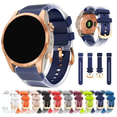 Quick fit Silicone Strap Watch Band For Garmin fenix 7S 6S Pro 5S instinct 2S