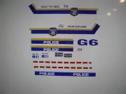 Philadelphia Pennsylvania Police Tow Truck Decals 1:64 two for one money