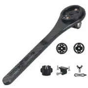 Carbon Fiber Bike Extension Computer Bracket Mount Holder Bryton Edge GPS