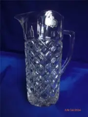 STUNNING KRYSTAL ZACECAR CRYSTAL JUG PITCHER JUGOSLAVIA NEW WITH STICKER