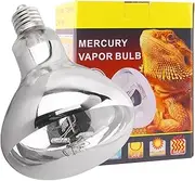 DERNORD UVA UVB Heat Lamp Terrarium E27 Socket 100 W D3 UV Light Basking Spot Lamp Reptiles Solar Spotlight Full Spectrum Daylight Lamp for Turtles Gecko Bearded Dragons