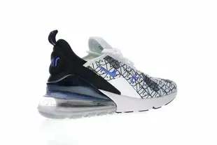 NIKE iD Air Max 270“Moves You”白黑寶藍 經典涂鴉 氣墊 休閒運動慢跑鞋 BQ0742-992 男鞋