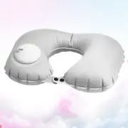 Inflator Neck Pillow Self Inflating Travel Pillow Napping Pillow