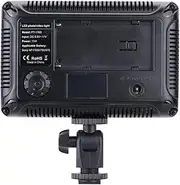 Portable Video Studio P Graphy Light Lamp Panel 176 S 5600K for Cannon Olympus Camcorder DSLR Camera Black Naked Lamp