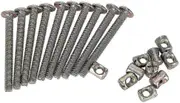 M6 Furniture Bolt, Hex Socket Head Cap Screws Nuts For Crib Bunk Bed Chairs(60mm)