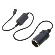 Vehicles Converter USB C to 12V Car Cigarettes Socket for Fan