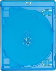 COMCOM BD Case (Blu-ray Case) Holds 4 Cards, Includes Bluray Logo, Set of 5