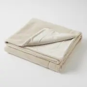 Inner Spirit Jasper Super Soft Throw Oatmeal