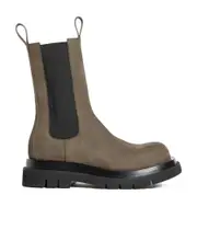 Bottega Veneta Lug Ankle Boots 40,42 Green