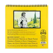 Bee Paper 9" x 9" Co-Mo Heavyweight Sketch Paper Pad, 30 Sheets