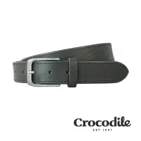 在飛比找momo購物網優惠-【Crocodile】Crocodile 鱷魚皮件 真皮打洞