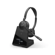 Jabra Wireless Engage 75 Se Stereo Dect Headset W/ Base, SotFtphone/Deskphone