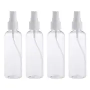 4 Pcs Spray Bottle Travel Size Bottles Clear Empty Skincare Containers