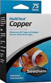 Seachem MultiTest Copper Kit, All Size (SC96607)