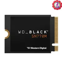 在飛比找樂天市場購物網優惠-WD 黑標 SN770M 2TB 2T M.2 2230 P