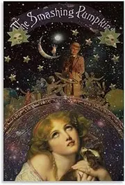 [Meiluocan] The Smashing Pumpkins Poster Thirty Three Vintage Poster Canvas Painting Wall Art Picture Home Decor Print For Bedroom Living Room Dorm Study Bar Office 12x18inch(30x45cm)