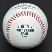 2016 Fort Bragg Game Rawlings Official Logo Baseball Commemorative Braves
