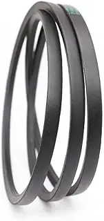 Lawn Mower Deck Belt 1/2" x 158" for Craftsman 7103789, Simplicity ZT2650, Snapper RZT26520, 285Z Series - V Belt, Black