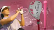 Senior Ladies iDrive Pink Golf Club Hybrid #7 Rescue Utility "Senior" Flex Club