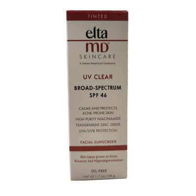 Elta MD TINTED Sunscreen SPF 46 - 1.7 oz - EXP 2027