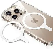 ESR for MagSafe Ring, 2-Pack Magnetic Ring, Universal MagSafe Sticker Conversion Kit for iPhone 16/15/14/13/12/11/X/8 Series, Samsung Galaxy S24/S23/S22/S21/S20 and More, MagSafe Accessories, White