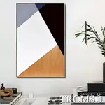 TROMSO 北歐風尚板畫有框畫-北歐時尚幾何WA86