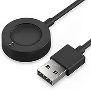 Charger intended for Fossil Gen 4, Gen 5, Gen 5E, Gen 6, Charging Cable Cord intended for Fossil Gen 4 Explorist HR/Venture HR/Sport, Gen 5 Garrett HR/Carlyle/Julianna Smart Watch
