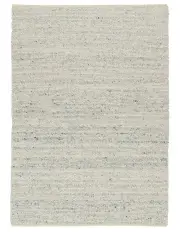 [LOOPSIE] Mackenzie Marbled Wool Rug in Cream