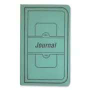 National Tuff Series Accounting Journal, Green Cover, 7.25 x 12.13, 500 White Pa