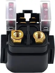 QASULER Starter Relay Solenoid, for Yamaha, XVS1100 V-Star Custom Classic 99-09 FJR1300 FJR 1300 FJR13 2003-2005 XVS650 V-Star 98-09 Motorcycle Engine Start Relay