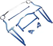 Suspension 2013-2018,Compatible With Forester Front Strut Bar Chassis Parts Reinforcement Tilt Pull Rod Accessories Handling Strut Bar(T)