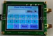 35M-4.4G RF Signal Generator PLL Sweep Frequency Generator Touch Screen ADF4351