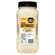 NEW Zoosh Premium Mayonnaise Mayo 2.65kg Bulk