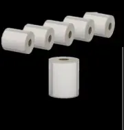 6 Rolls 4x3 Direct Thermal 500/R Labels for Zebra 2824 Eltron Rollo Printer 3000