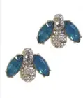 Bumble Bee Stud Earrings Set NEW Fashion Accent CRYSTAL