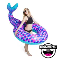 在飛比找momo購物網優惠-【Big Mouth】造型游泳圈(美人魚)