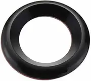 JININGLEZX Motorcycle Ignition Switch Cover Key Switch Protector Ring Cover Compatible with Vespa GTS GTV LX PX Super Sport Sprint Primavera 150 300(Black)