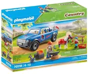 Playmobil 70518 Country Adventure Mobile Farrier Horse Truck Pony Forge Hammer