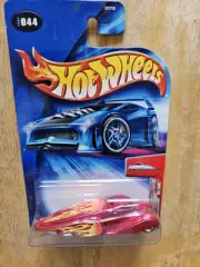 Hot Wheels Crooze Ooz Coupe, Red; 2004 First Editions Series 44/100 #044