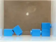 LEGO Parts - Dark Azure Brick 1 x 1 - No 3005 - QTY 5