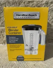 Hamilton Beach 6126-650-P PEANUTS ONLY Blender Container Assembly 64oz NEW