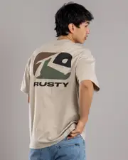 [Rusty] Rusty Men's Phenom T-Shirt in Abbey Stone Grey Size XL XL Abbey Stone Grey