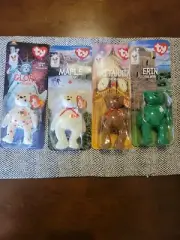 TY BEANIE BABIES MCDONALDS INTERNATIONAL BEARS SET OF (4) NIB