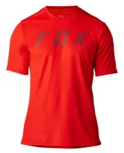 Fox Racing Ranger Moth Race Mens MTB Mountain Bike Jersey Fluo Red MD