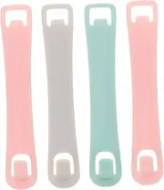 [OATIPHO] 4pcs Bra Adjuster Buckles Bra Strap Extender Pp Material for Comfortable Fit Longevity Random